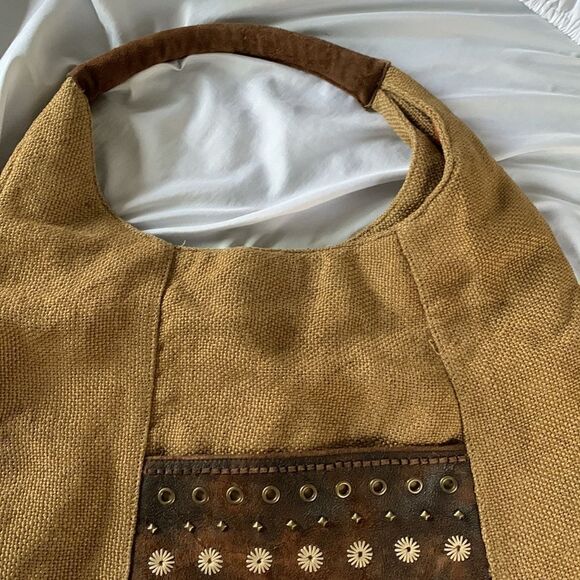 Hobo International Burlap Bag